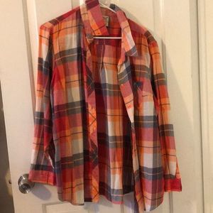 Long sleeve flannel
